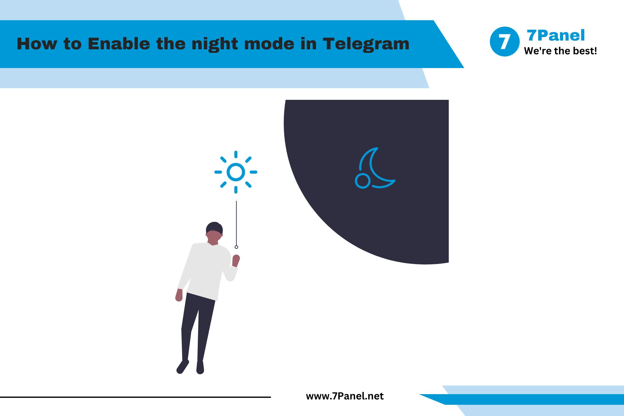 How to Enable the night mode in Telegram