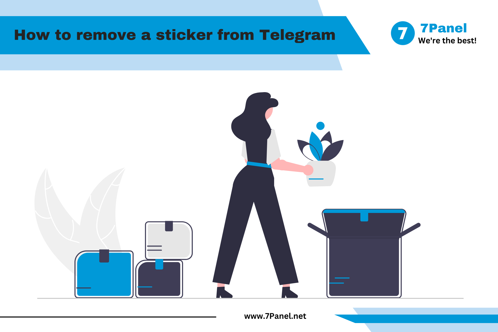 How to remove a sticker from Telegram